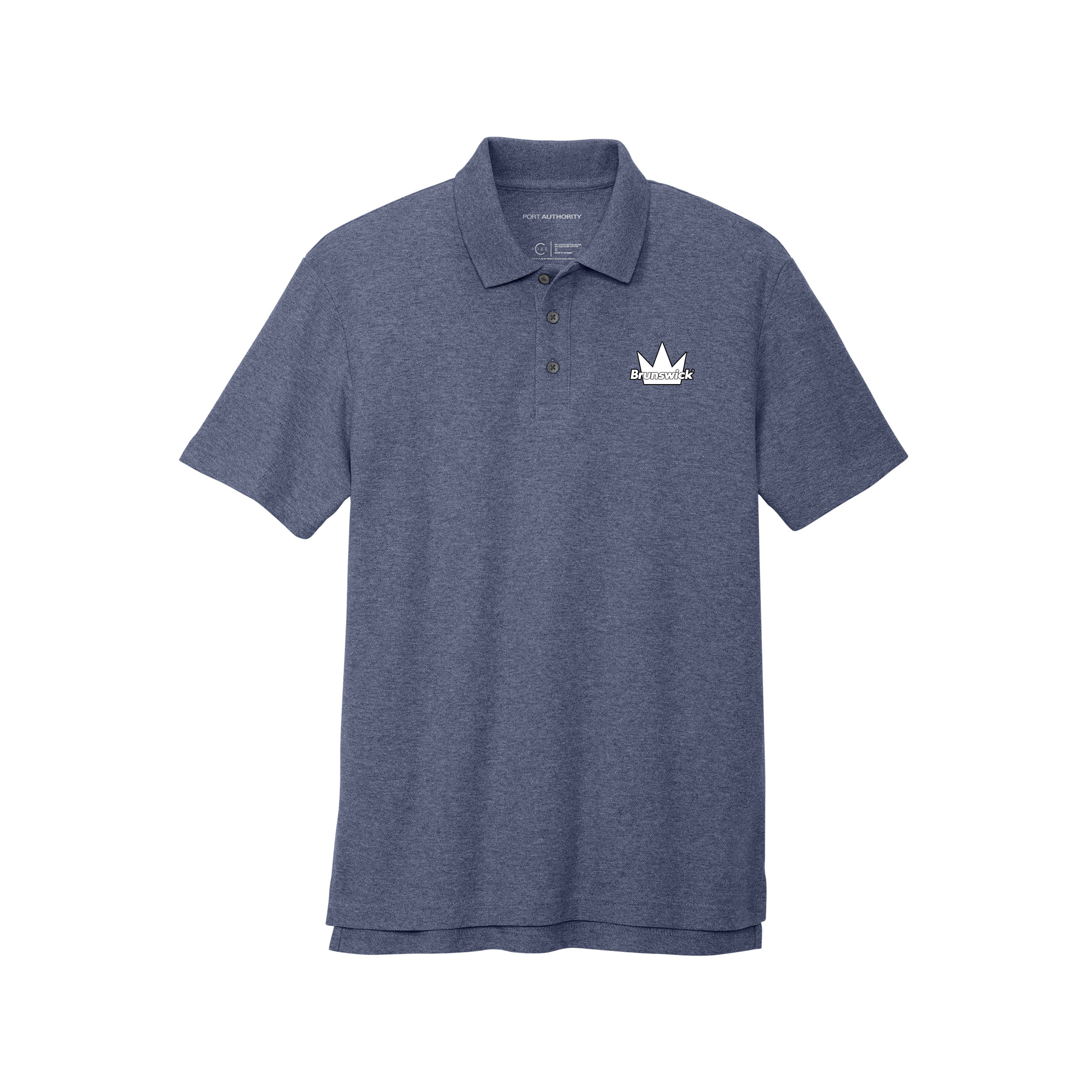 K867 navy heather brunswick